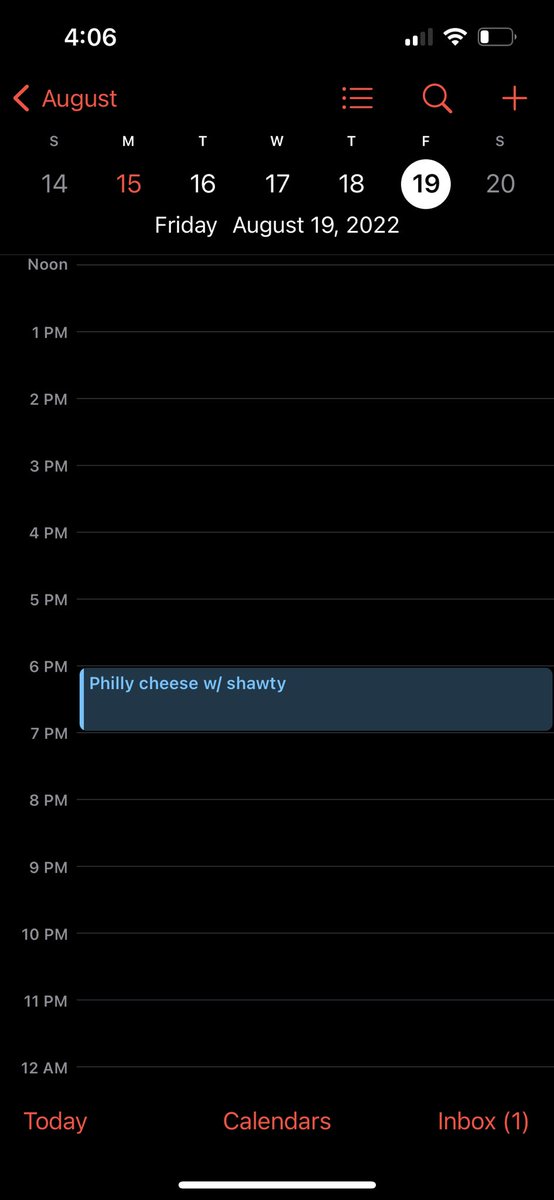 Sorry, got plans.