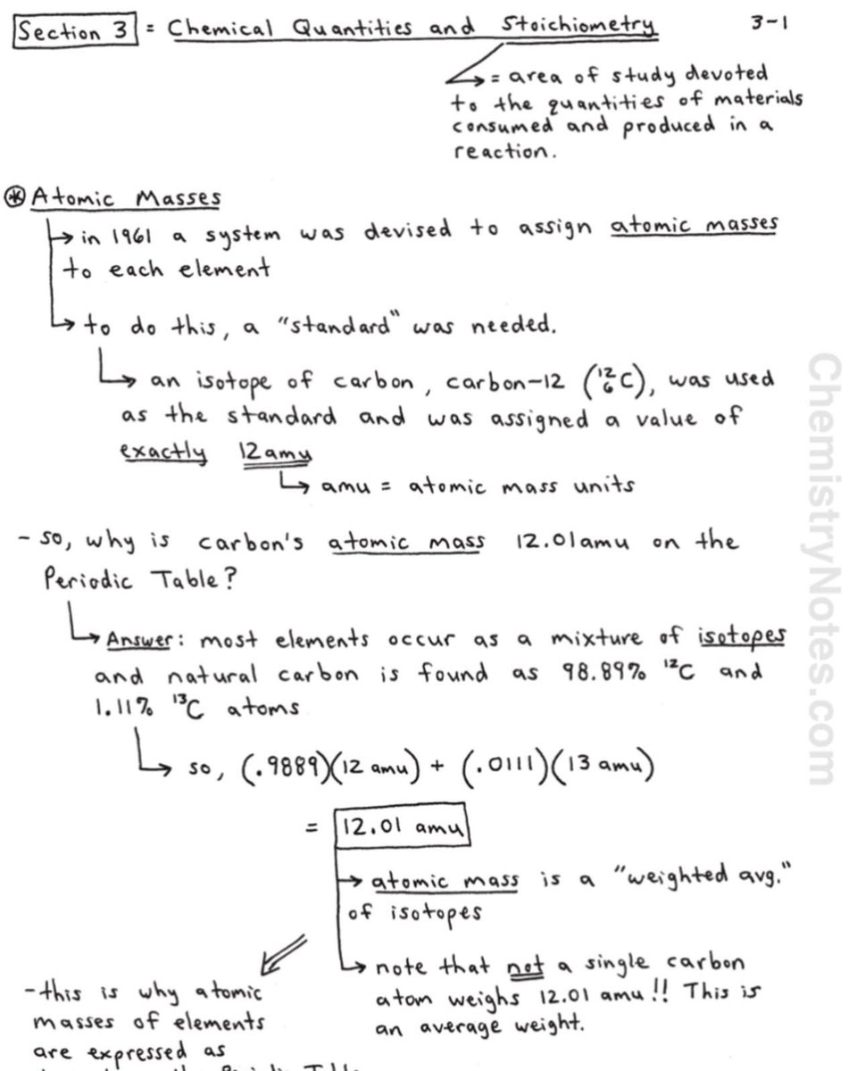 chem_notes_pdf's tweet photo. SECTION 3 - Chemical Quantities and Stoichiometry - 16 pages; https://t.co/xtSXHi6tra
.
👆🏼ALL My Notes are Available at Link Above
.
#generalchemistrylectures
#chemistrylectures
#generalchemistrynotes
#generalchemistry
#chemistrynotes
#chemistryteacher
#chemistrylecturenotes https://t.co/jM6jFNCghZ