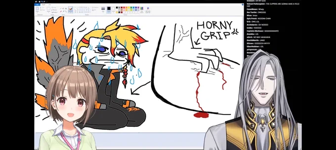 Vesper exposing Axel being down bad for Nodoka on live stream is a certified homie move. 🤣 