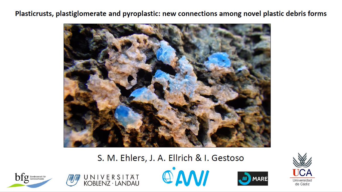 SonjaMEhlers's tweet photo. If you are in Montreal at #ESA2022, then check out our talk on novel plastic debris forms such as #plasticrusts, #plastiglomerate and #pyroplastic on Thursday the 18th of August 2022 starting at 10 am Eastern time

@JuliusEllrich 
@IgnacioGestoso 
@ESA_org 
@unikold https://t.co/HZ7p9LKqzb