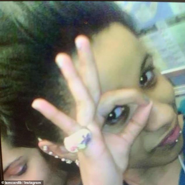 iamcardib's tweet photo. Now when bitches be trying to help y’all be yelling “genetics” but the truth is this was my hair from my childhood to HS and I got some more pics of early 20s ..It wasn’t till I was 24 I started wanting to learn and nurture my hair …take it from ME! LET ME HELP YALL https://t.co/LOMZXKLdHy