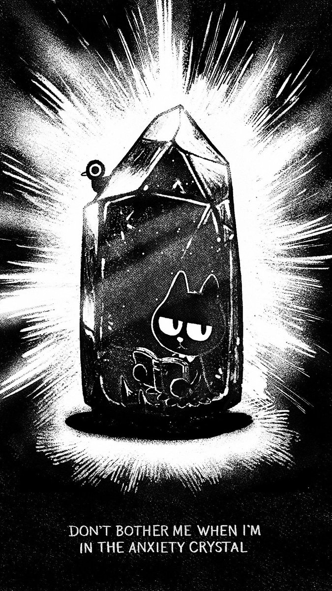 dom2d's tweet photo. Don’t bother me when I’m in the anxiety crystal https://t.co/YTtNaWZBUC