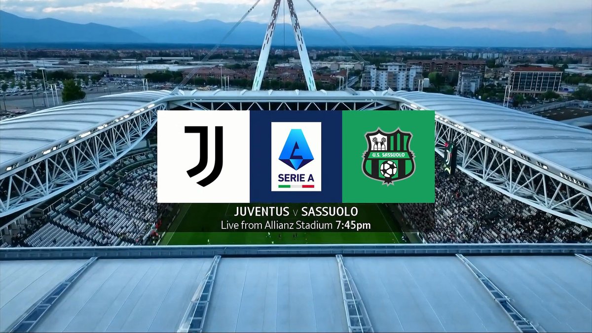 Juventus vs Sassuolo 15 August 2022