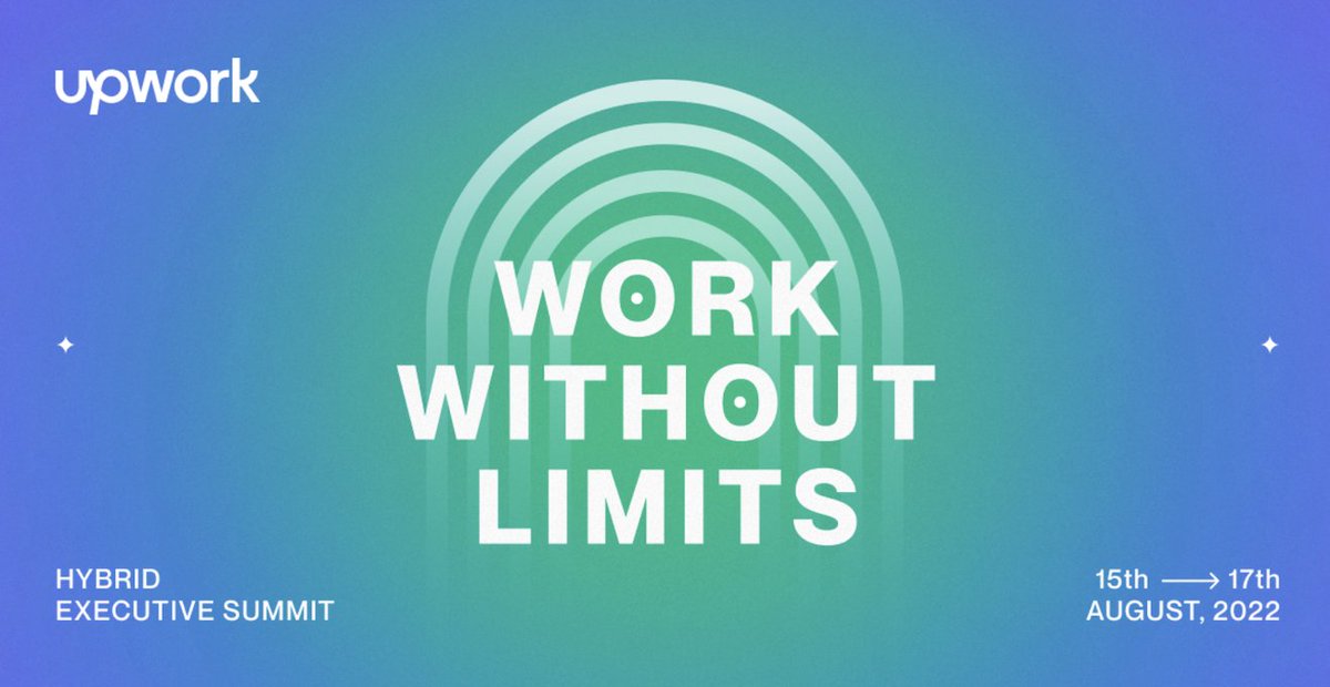 The countdown to the #WorkWithoutLimits Executive Summit is on! Looking forward to my panel tomorrow with @USTglobal’s Vinod Kartha, @chargebee’s Deb Elias, and @ASU’s Chris Richardson.