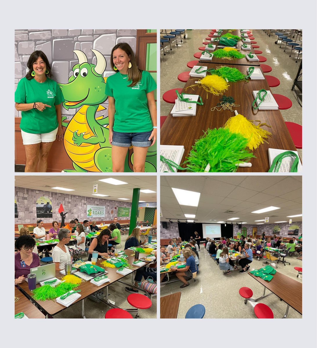 What a joy filled day! 💛💚Greenfield Staff - we love you!! #dontstopgrowing #bloom