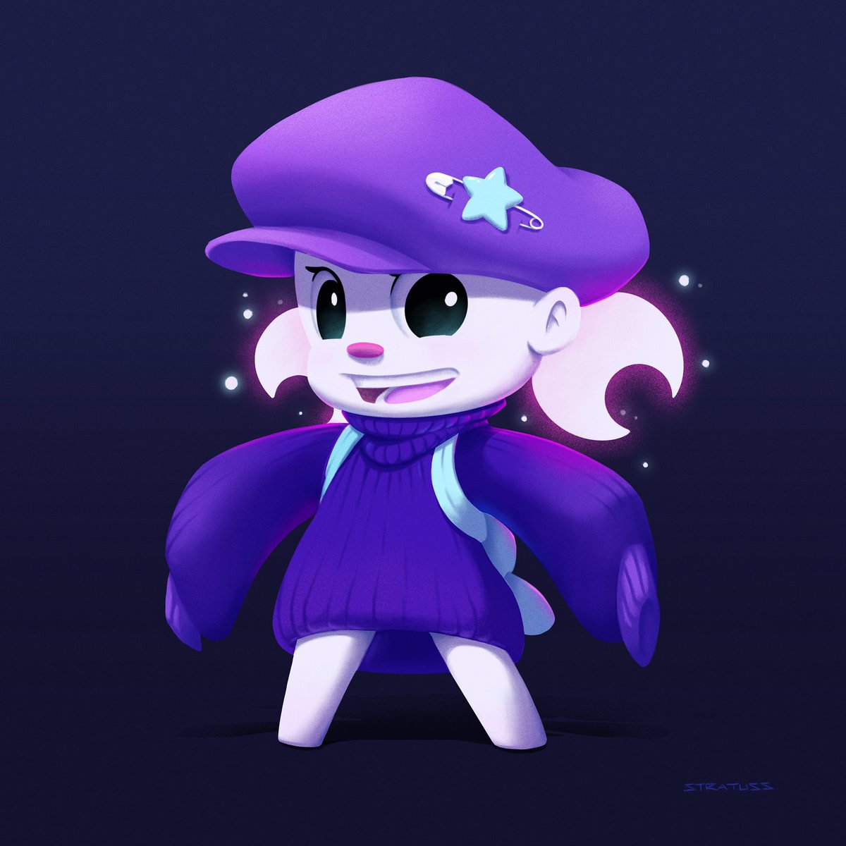 _Stratuss_'s tweet photo. It’s Lula! 🌙✨
DreamDust’s DTIYS 

“DreamDust” is a Caribbean animator/illustrator community founded in Jamaica, and Lula is our mascot.

#dreamdtiys #lula #characterdesign #stratuss https://t.co/9yigDhJaVQ