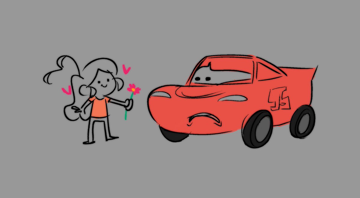 moritalamora's tweet photo. sabían q en este tiempo q me morí me obsesioné bien feo con el Rayo McQueen al punto de hacerme una carsona??????

Alejen a sus autos de mi https://t.co/z57AjWgFUS