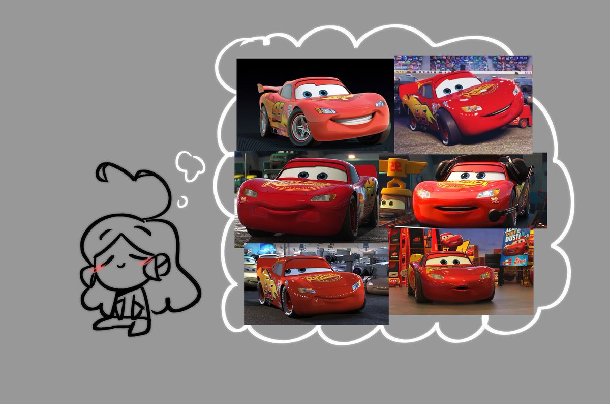 moritalamora's tweet photo. sabían q en este tiempo q me morí me obsesioné bien feo con el Rayo McQueen al punto de hacerme una carsona??????

Alejen a sus autos de mi https://t.co/z57AjWgFUS