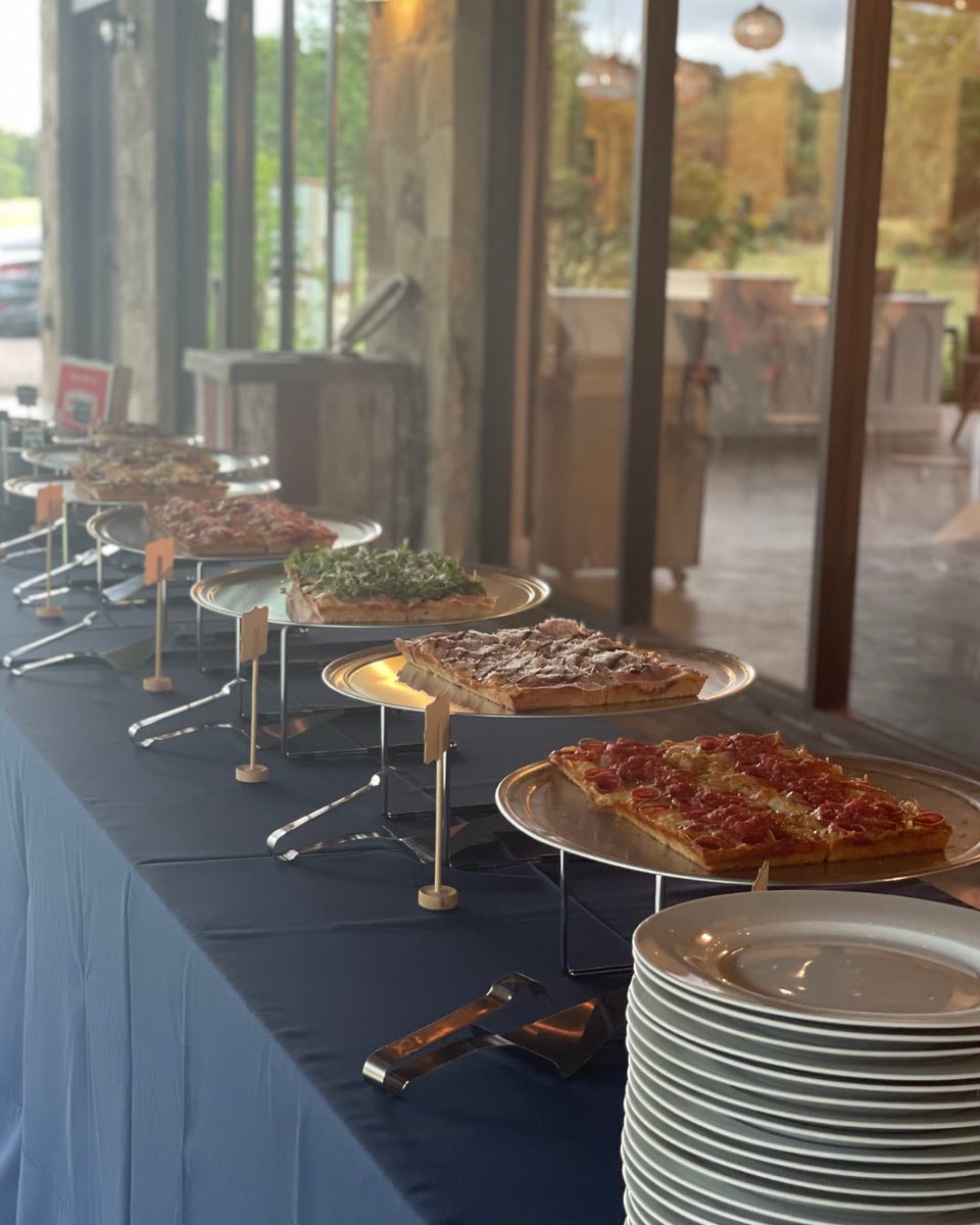 Via313Pizza's tweet photo. Just some pics of our bad@ss catering. Shout out to our catering team! If you're interested in having Via 313 cater an upcoming event, please see our "Catering" IG Stories Highlights for more information! #via313 #via313pizza #via313catering https://t.co/3ms0qRqM42