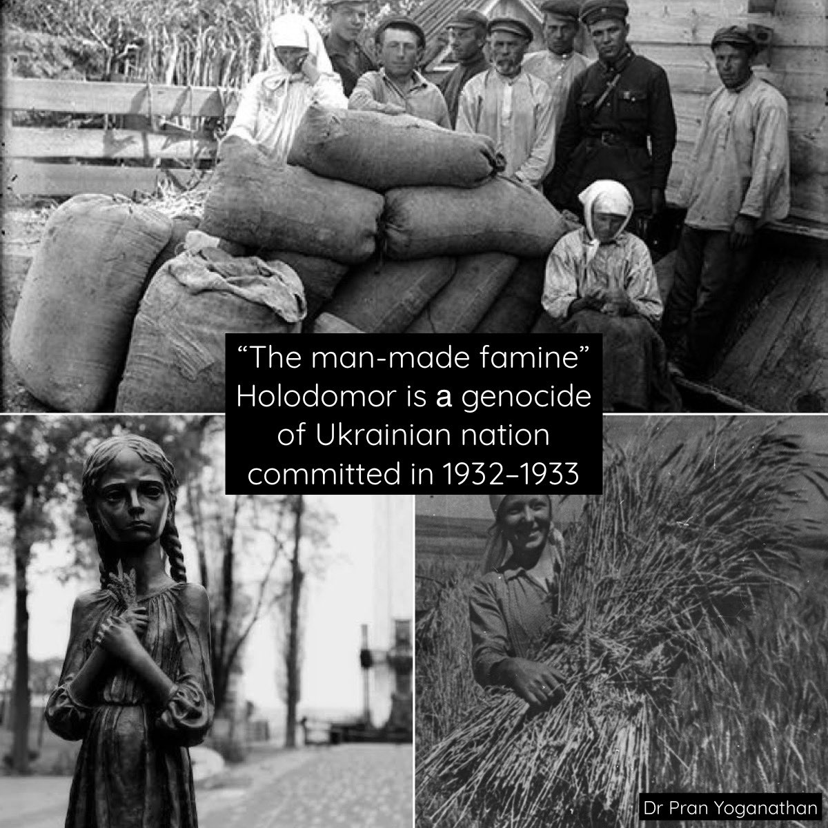 pran_dr's tweet photo. Messing with farmers is one of the most dangerous thing that we can play with. It is a matter of life &amp; death. Many lessons in history that we can look to see the human cost of such actions.  A fundamental aspect of existence is that everyone should be able to nourish themselves https://t.co/Shv1ZF9OR4