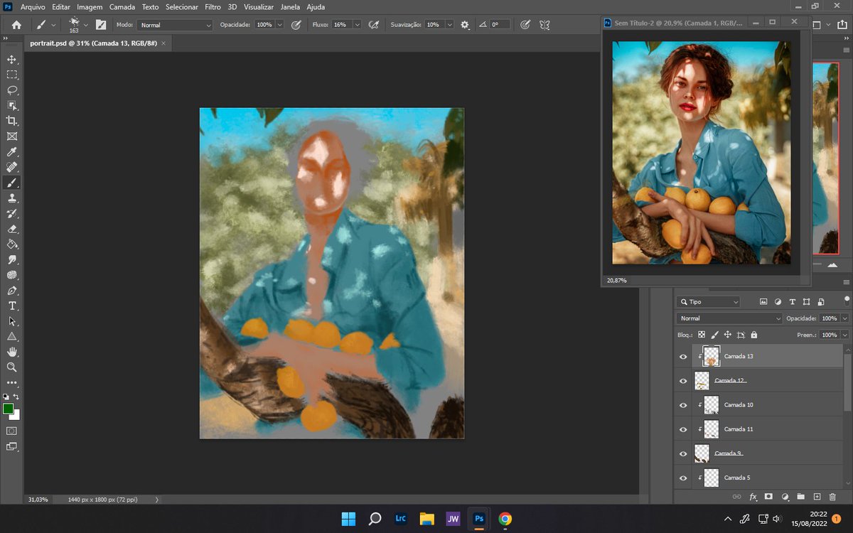 HectorAlef's tweet image. dando uns treino de observação

#sketch #digitalpainting #Portrait #photoshop #rabisco #pintura #retrato