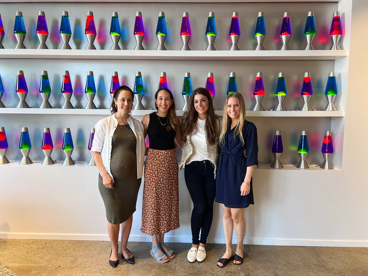 BellaTweetz's tweet photo. Such a treat to welcome @lyla_ray to @Cloudflare’s SF office for the first time! The first of many fun in-person memories! #VikingPodPride cc: @LeighBenz &amp; @atbrittanybrown https://t.co/RGXuUnVs3K