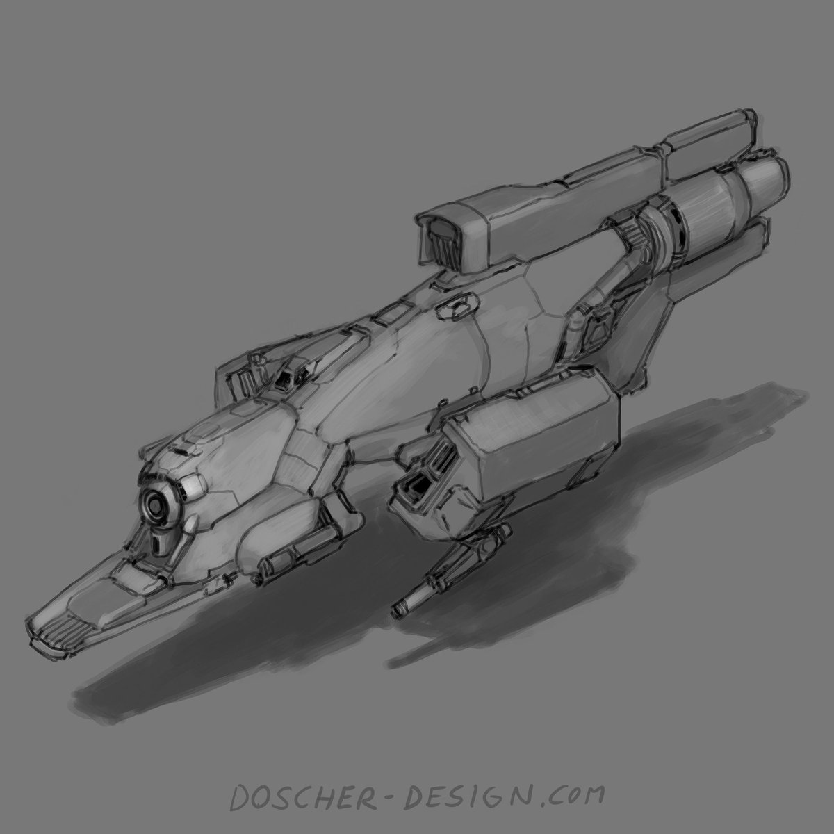 「From a couple years ago. I should sketch」|Mike Doscherのイラスト