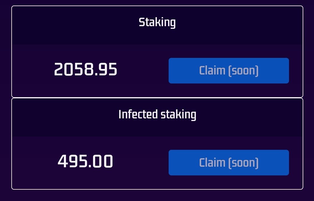 DannyLoveSTL's tweet photo. More information about us.....All of the sloths are autostaking as soon as they hit a new wallet. Original sloths (vaccinated or not) earn 3 tokens per day. Infected mutants earn 1 token per day (and will continue to do so even after being locked in cryo). https://t.co/pYSOksVzem
