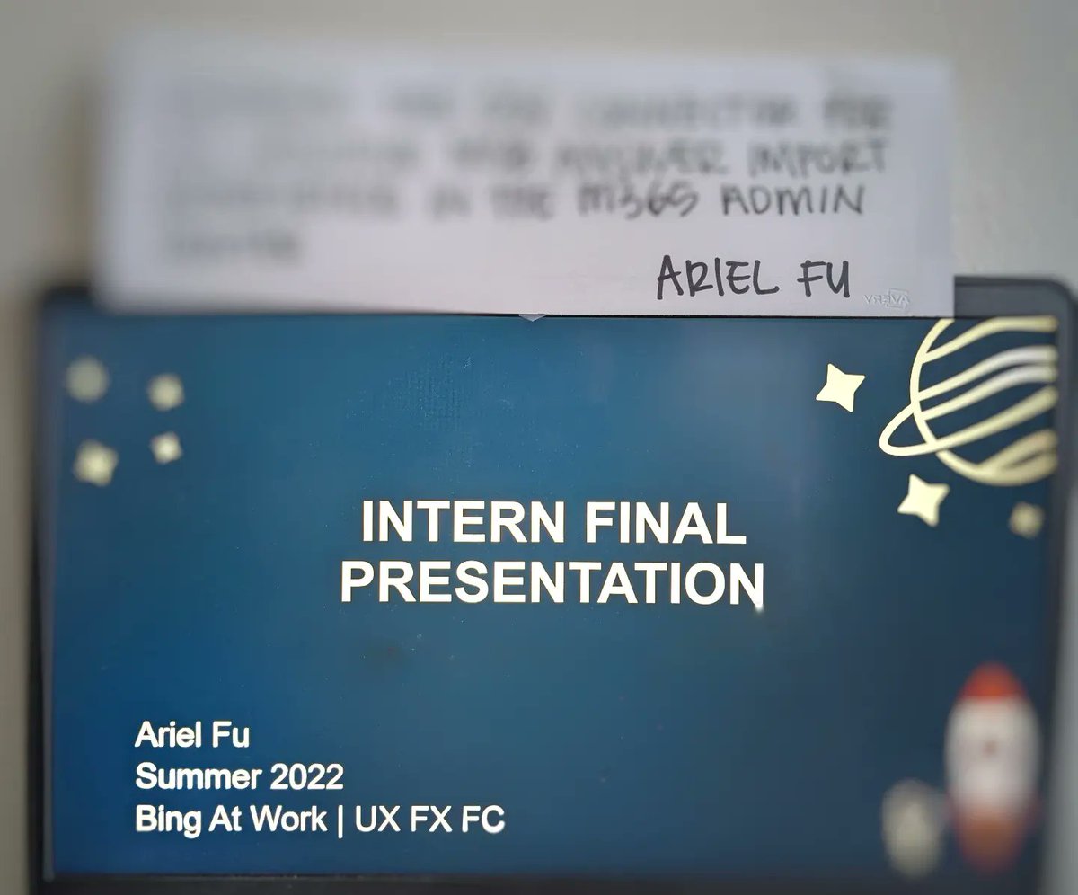 lifewitharielfu's tweet photo. Wrapped up my 2ND internship at MICROSOFT! LOVED working as a full stack SWE intern this year - amazing experience with amazing people!

#microsoftintern22 #microsoftinternlife #sweintern #microsoftswe #microsoftsearchinbing  #bingatwork #softwareengineer #girlswhocode #microsoft https://t.co/ogFyuLCXI5