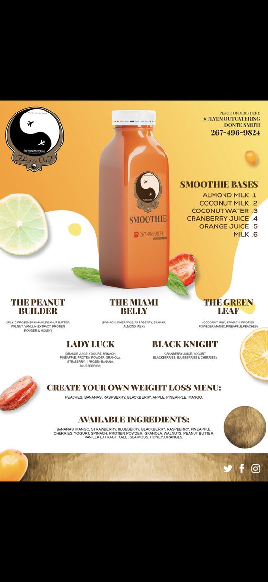WhatYouMeanWYM's tweet photo. Thank You @angelina_jasper
Amazing job. Service was fast, efficient and helpful. If you’re looking for professional service, look her way….
#FlyEmOutCatering #Smoothies #GraphicDesigner #flyerdesign #Philadelphia https://t.co/49GVdomKTg