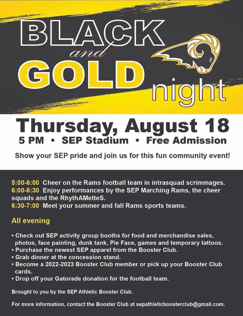 SEP Athletic Booster Club tweet media