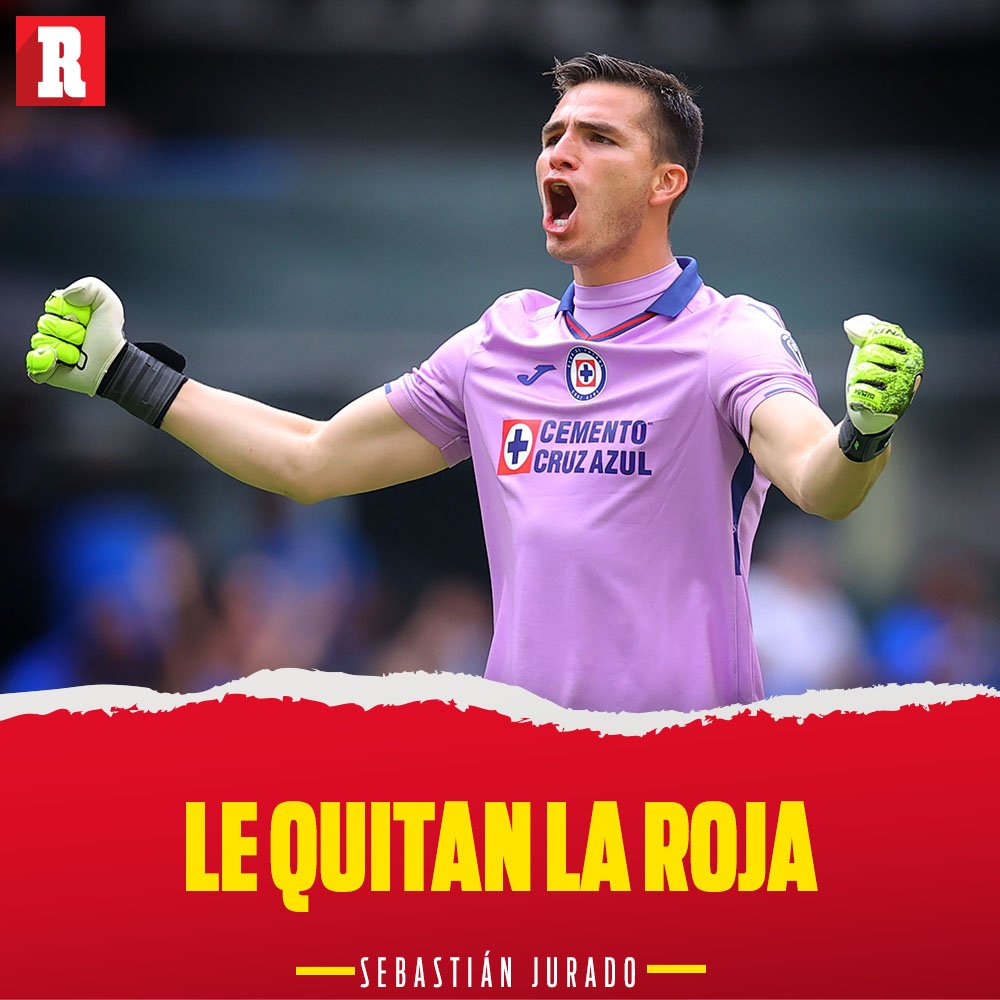 record_mexico's tweet photo. 🚨¡ÚLTIMA HORA! 🚨

De acuerdo con nuestra reportera, @karlaramos91, se le eliminó la tarjeta roja a Sebastián Jurado,  por lo que podrá ser contemplado para enfrentar a los Xolos de Tijuana. 

¿Qué te parece? https://t.co/lds8Rh9LcS