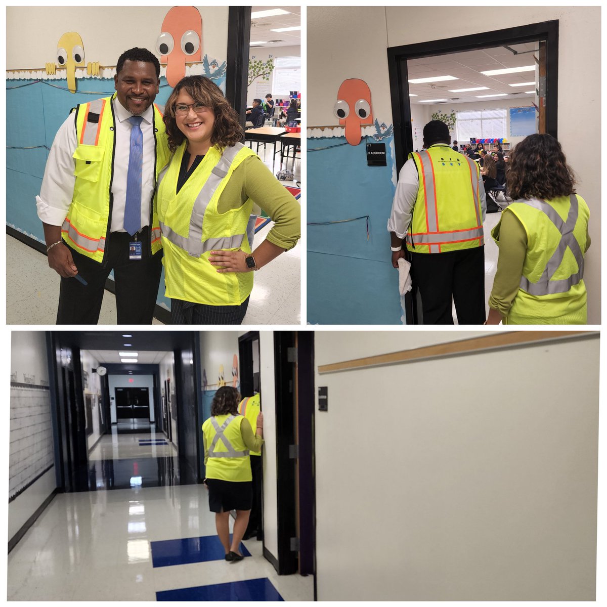 Today was a great first day at Rosemont Elementary!  Mr. Barker and Ms. Benningfield welcomed each classroom back to school this morning. @Katie_theAP <a href="/RosemontSchools/">Rosemont</a>