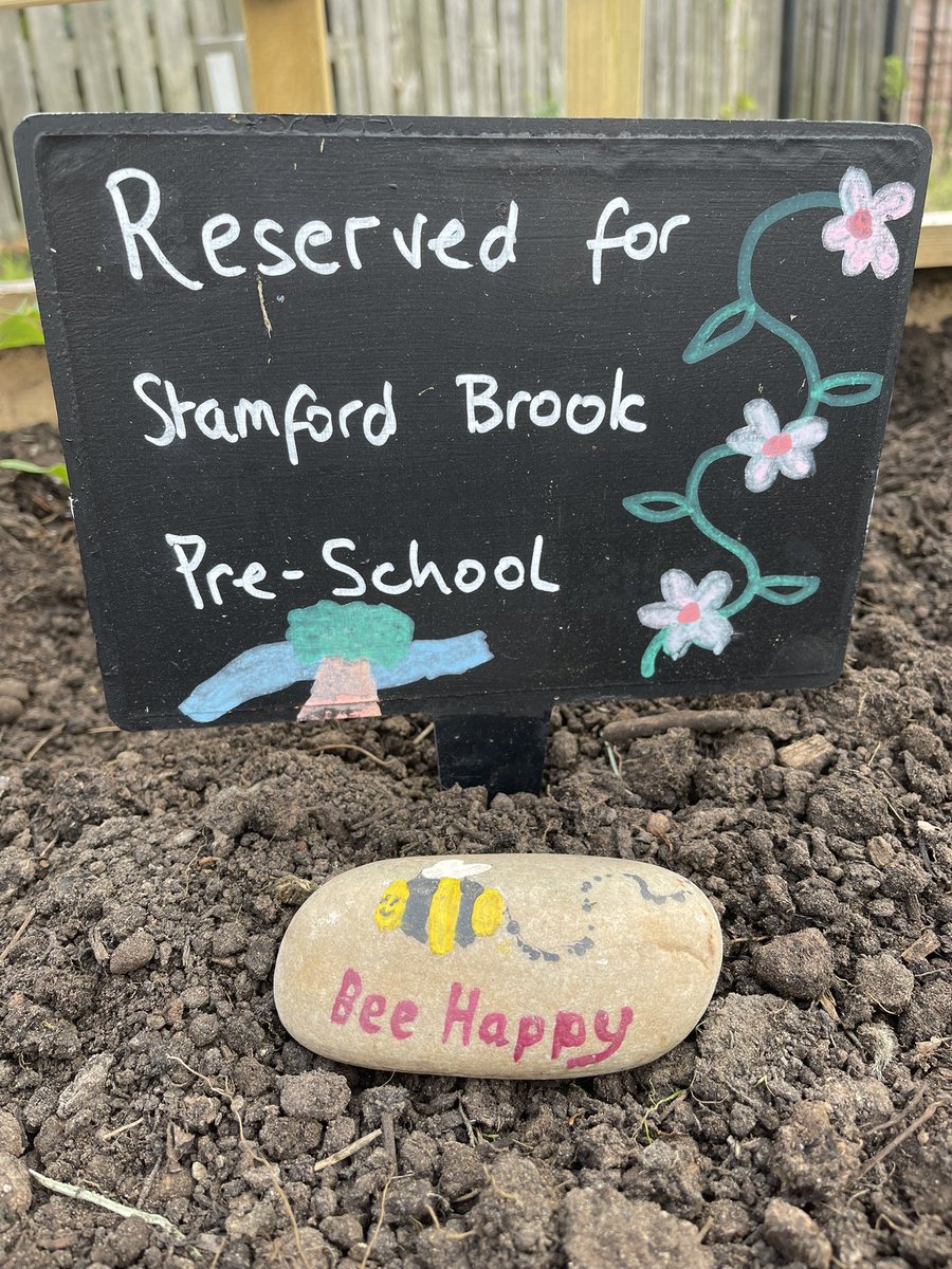 SBrookPreSchool's tweet photo. Delighted to be a part of this community work #broadheath triangle. This cosy natural haven has been carefully restored by residents who tend the allotments in collaboration with @THT_Homes &amp; @nationaltrust who have developed the community garden &amp; planters. Excited for September https://t.co/f3H0u7f23V