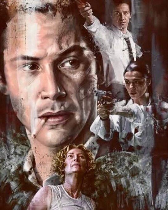 HIDEO_KOJIMA_EN's tweet photo. Tonight I wanted to watch a Keanu movie and rewatch "Constantine". It's been 17 years? https://t.co/gcNpgJHg6a