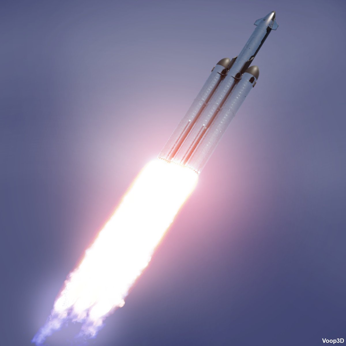 Did somebody ask for a Starship HEAVY???!!!

#Starship #SpaceX #render #TeamSpace