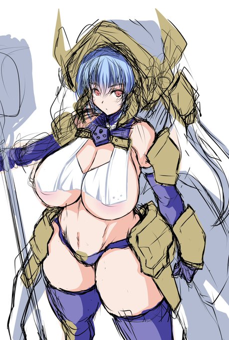 無性にラーニア描きたくなったから描いてる。(肉増し) 