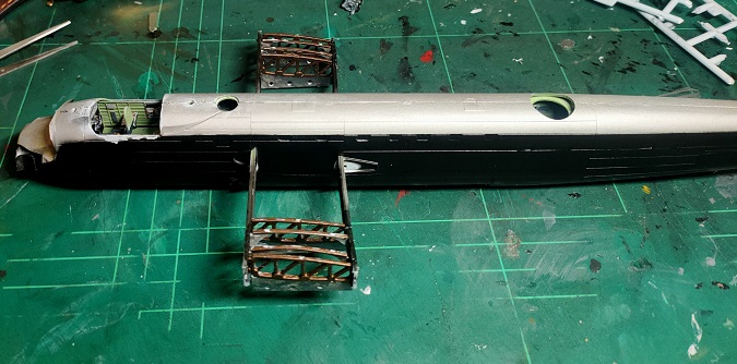 WartsNAllModels's tweet photo. Going live on https://t.co/cqPPEWFwbQ in 30 minutes (9.30am ACST, 5pm PDT) we're doing #touchups on the #spitfire #undercarriage, #completing the #halifax #wheelbays, #assembling the #groundsupport #tractor and #bombtrolleys, and #littlestuff on the #lancaster. Pop past and chat! https://t.co/F5vJQQ7iPN