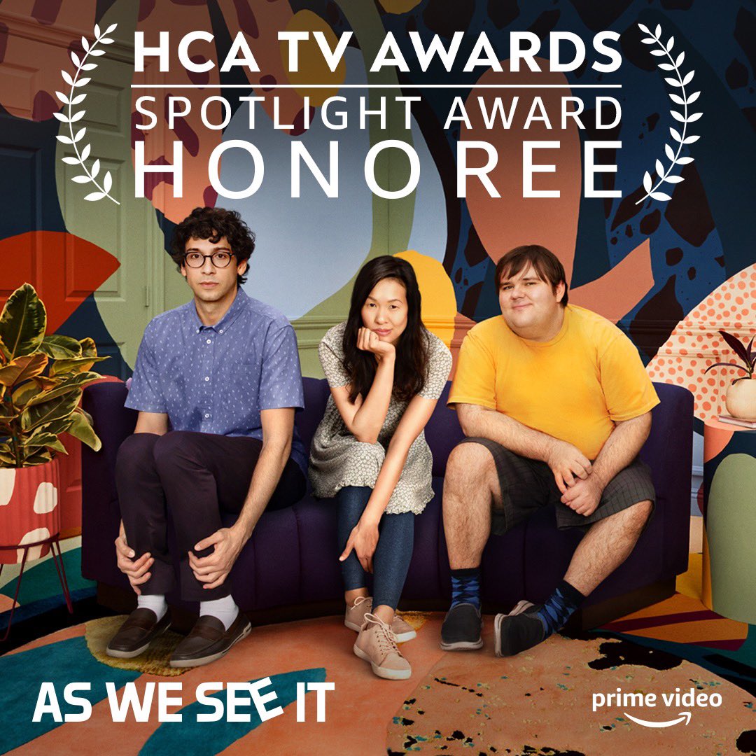 AsWeSeeItPV (@asweseeitpv) on Twitter photo Congratulations to the #AsWeSeeIt cast and crew on receiving the Spotlight Award at the @HCAcritics Television Awards! š„³ Congratulations to the #AsWeSeeIt cast and crew on receiving the Spotlight Award at the @HCAcritics Television Awards! š„³