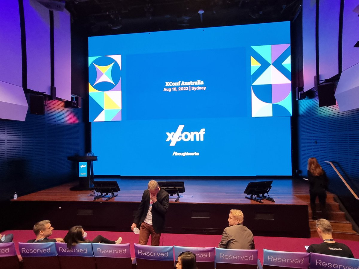 nissankaj's tweet photo. Great to be back in person at #XConfAustralia from Thoughtworks. https://t.co/VY2pHoCSnB