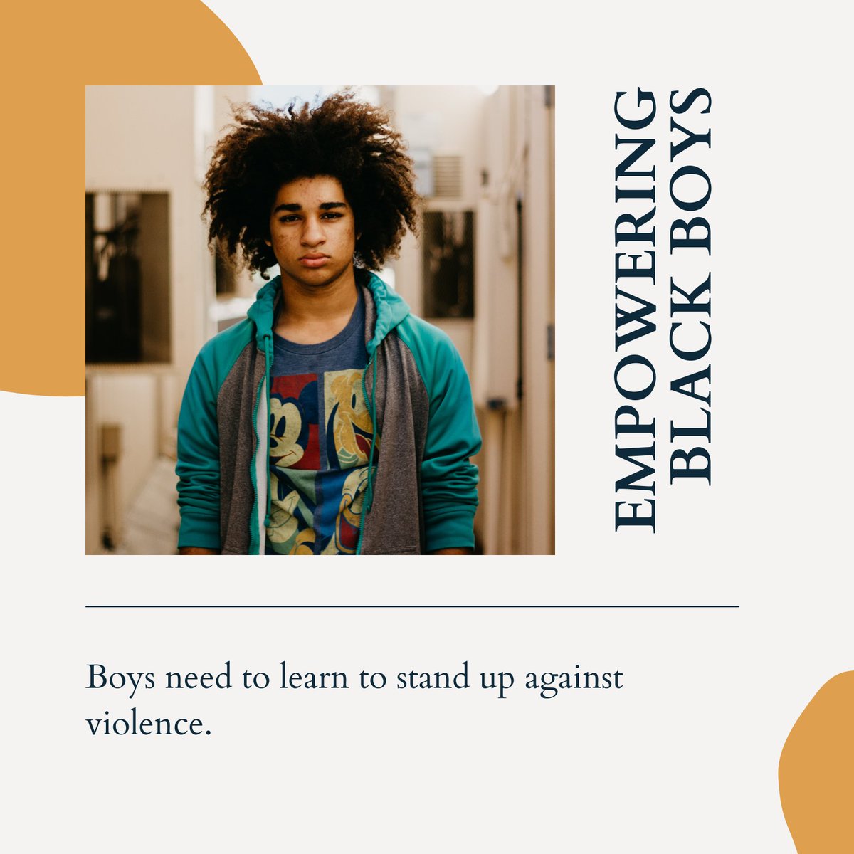 GordonBraxton's tweet photo. There are two key reasons why boys are needed to stand against violence:

1️⃣ Men commit the majority of violence
2️⃣ and men listen to other men

Stay empowered and get the book. Grab yours now. Link in bio.

#empoweringblackboys  #antirape #equality https://t.co/bqozCa0g9z