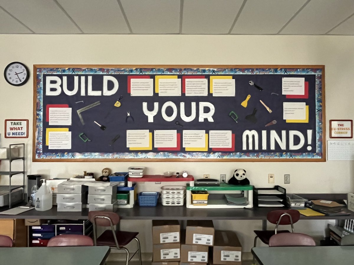 MrsCostaMath's tweet photo. Getting my classroom ready with some new bulletin boards. 7th grade Green Team - I’m ready for you! @HurleyMiddle https://t.co/41n1JnF12g