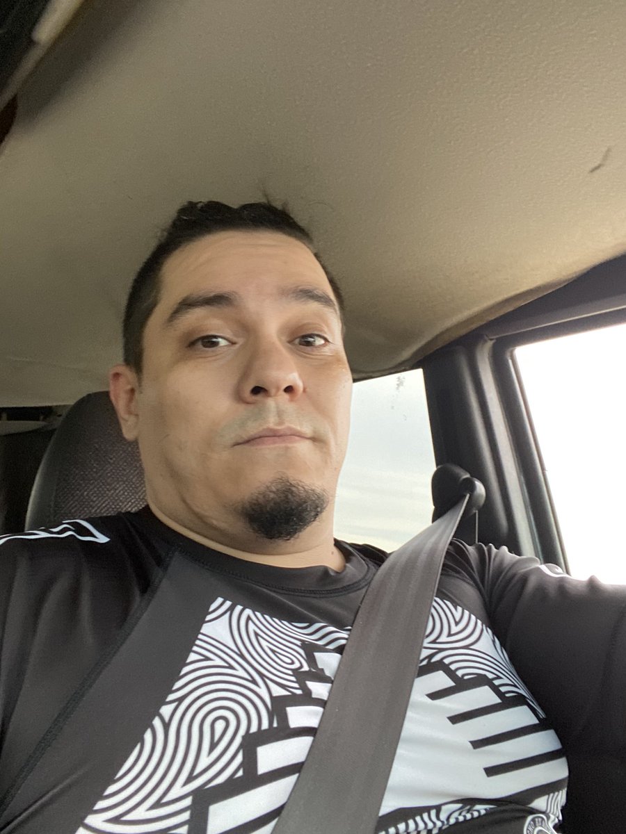 revreddma's tweet photo. Guess I better do a @Andysjiujitsu “post bjj sweaty selfie with words of inspiration” post. Jujitsu has taught me one thing, when people get you down heel hook em all and let god sort em out. #matmenace https://t.co/YbiM4j4UMj