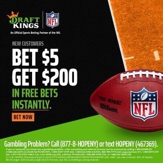 It’s the best time of the year &amp; @DKsportsbook has you covered on all the action! New customers can get $200 in free bets when you bet at least $5 on any college/professional team starting 8/22. Hit the link in my bio and use my promo code LAW to start betting! #dkpartner
