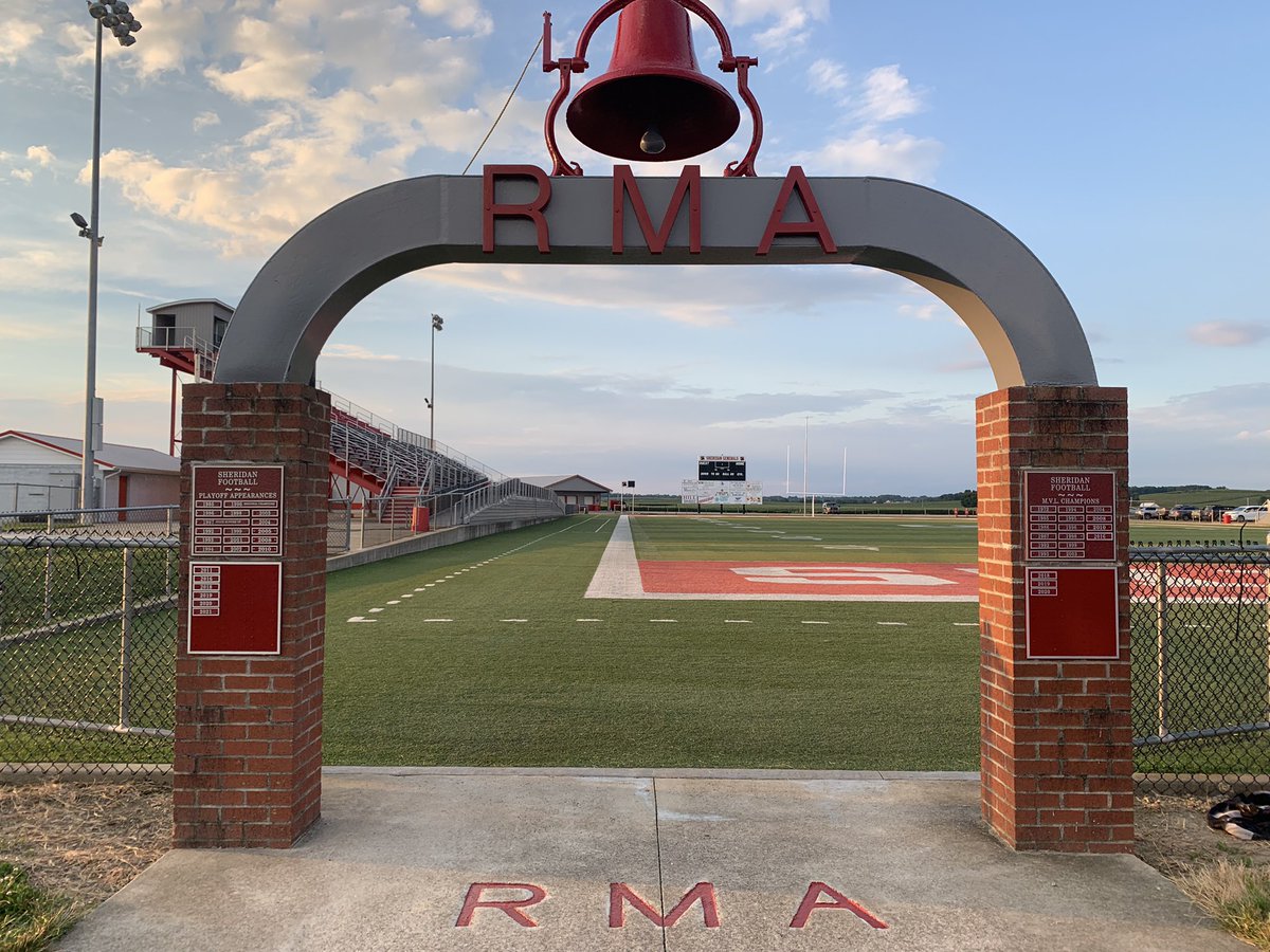 terdherder10's tweet photo. Gave the Victory Bell a needed facelift.  Let’s go Generals!  RMA!! https://t.co/5wSuz2JKkW