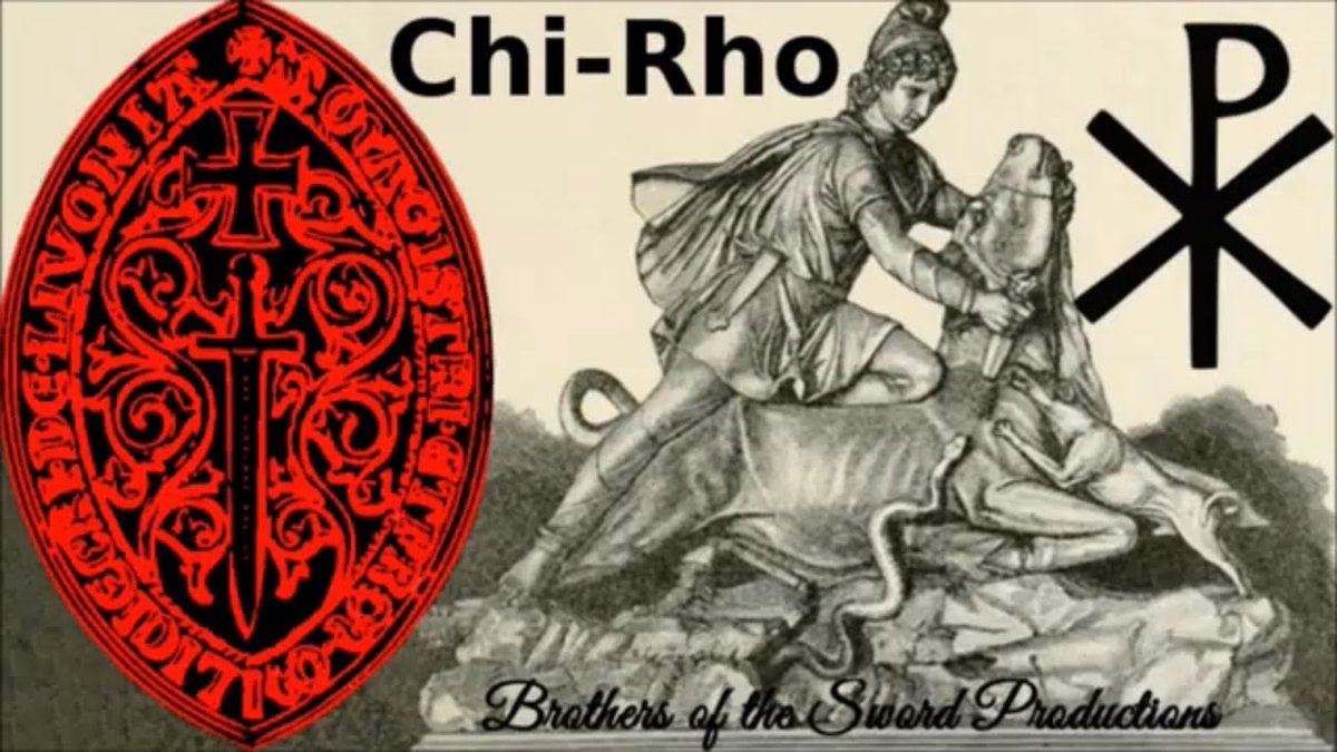 The Christogram or the Sign of Osiris? (A 🧵) 