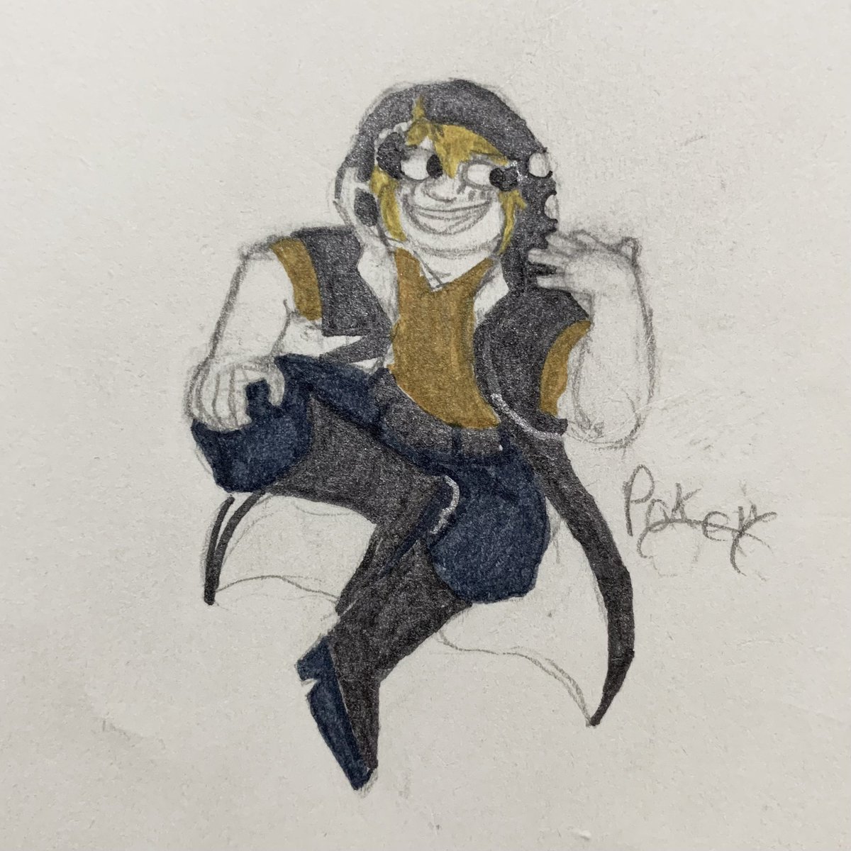 Pokegal109's tweet photo. Would’ve done more but I literally got into kagepro like a week ago so oof https://t.co/AVmNGKMtLI