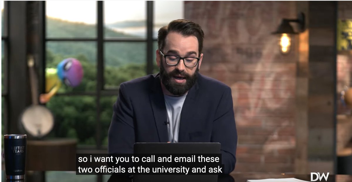 EliErlick's tweet image. Matt Walsh just released the contact info for my chancellor to his 1+ million subscribers. He's threatening to protest at my university for refusing to adhere to unjust laws targeting trans youth. He is foreshadowing a wave of appalling attacks on all organizers in academia.