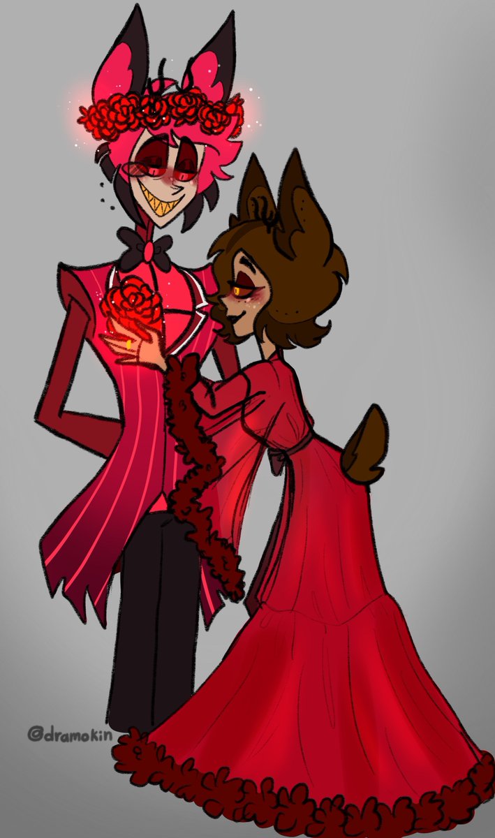 AlastorsDoeWife's tweet photo. Ocxcanon Appreciation! Don't let anyone tell you that you can't ship with any character! Love who you want to love!
All art done by @dramokin <3 Loves every art I get of them
#OcxCanon #HazbinHotelOC #HazbinHotel #RadioVoodoo #HazbinHotelFanart #Alastor #HazbinHotelAlastor https://t.co/IkpbcXRuDk