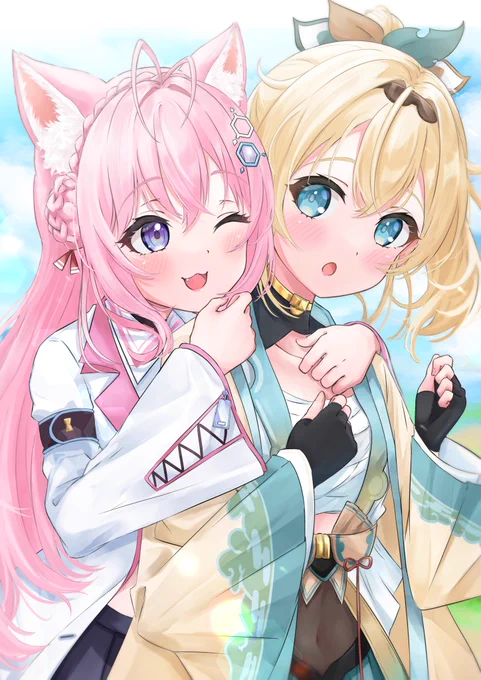 こよいろ#こよりすけっち #いろはにも絵を 