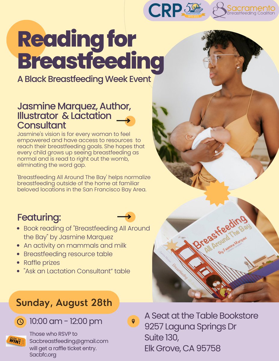 lactationlit's tweet photo. 13 Days! My first #Bookreading &amp; #Booksigning. Please spread the word and come if you are in the #Sacramento Area. #amwriting #kidlit #writingcommmunity  #BlackBreastfeeding #BWDB #NationalBreastfeedingMonth #SacStateAlumni #SJSUAlumni https://t.co/e0EXy22IU6
