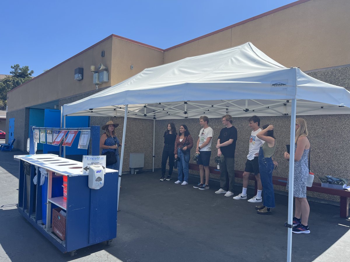 Started the morning <a href="/EUSDFarmLab/">EUSD Farm Lab</a>  listening to 16-year-old entrepreneur, <a href="/gitanjaliarao/">Gitanjali Rao</a>, inspire hundreds to embrace change and ended the day with our interns preparing <a href="/eusdtweets/">Encinitas Union SD</a> to kick-off a change to their waste diversion program: +organics recycling. I love today's theme!