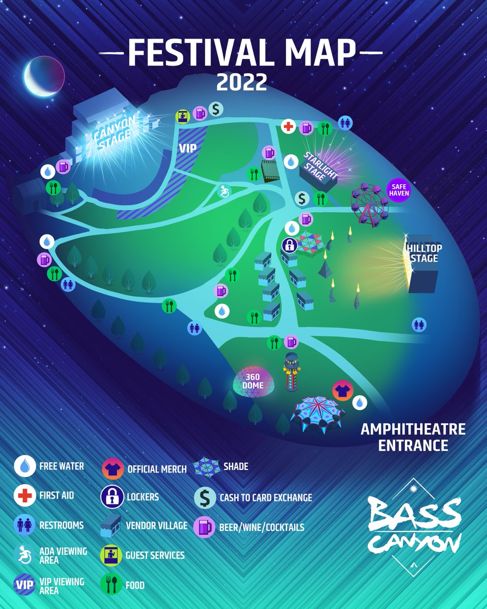 Bass Canyon 2023 Lineup Tickets Schedule Map Dates Prices