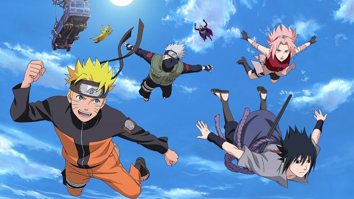 team seven culture on Twitter: "Naruto Team 7 falling in Fortnite http...