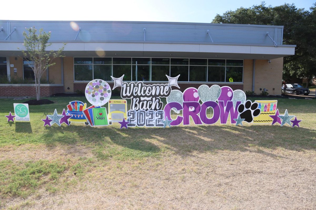 What an amazing fist day of school at Crow Leadership Academy! #ArlingtonISD #CLAproud