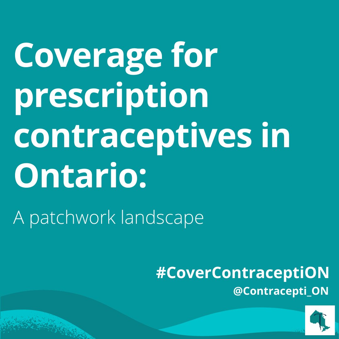 Contracepti_ON's tweet photo. Contraception should be accessible for all people in #Ontario, but unfortunately many patients incur significant out-of-pocket costs limiting coverage #contraception

Ontario needs universal, no-cost contraception for all! #CoverContraceptiON https://t.co/z8DfBKEor8