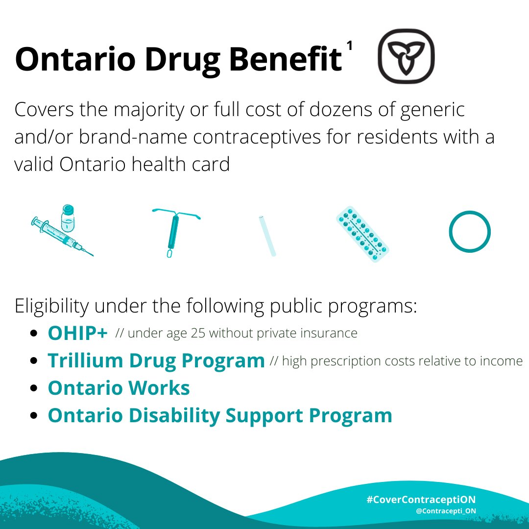 Contracepti_ON's tweet photo. Contraception should be accessible for all people in #Ontario, but unfortunately many patients incur significant out-of-pocket costs limiting coverage #contraception

Ontario needs universal, no-cost contraception for all! #CoverContraceptiON https://t.co/z8DfBKEor8