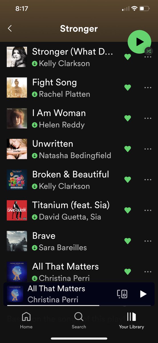 Sharing here a #fightsong playlist for the benefit of <a href="/LisaLaFlamme_/">Lisa LaFlamme</a> &amp; others who have been cast aside in a #businessdecision. What else would you add?