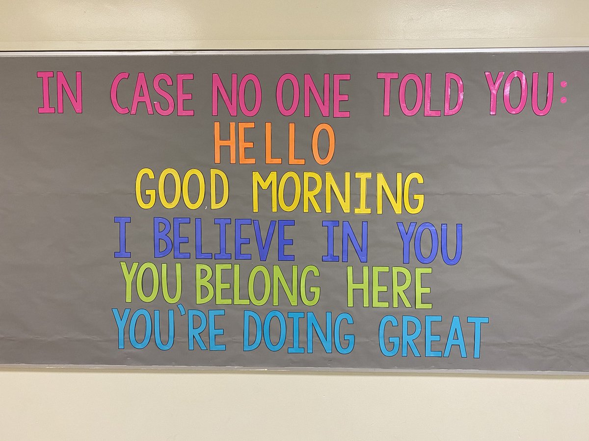 Our message to our students for the first day of school tomorrow & every day after. @NBFelem #knownova #BCPSFirstDay #bcpsreadyforyou #bekindedu #relationships #KindnessMatters #newyear #firstdayofschool #JoyfulLeaders