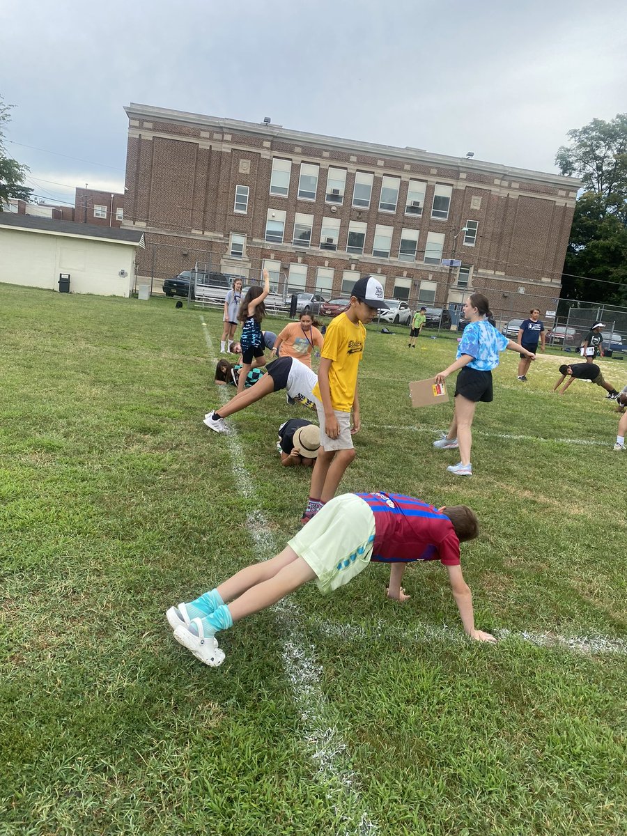 CollsCamp22's tweet photo. Scenes from  fun first day of Week 2! #collsedu https://t.co/J3Ao1GUWNt